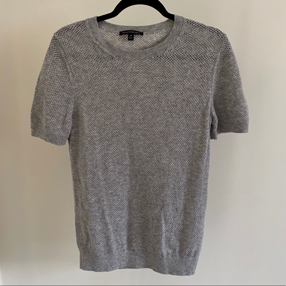 Banana Republic Mesh Top